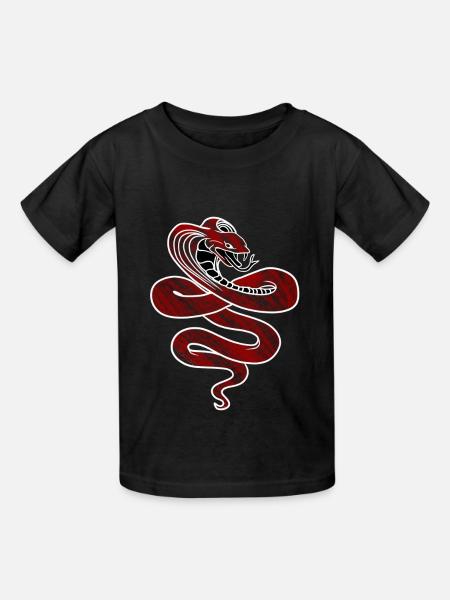 Cobra - Kinder T-Shirt von Russell - Schwarz