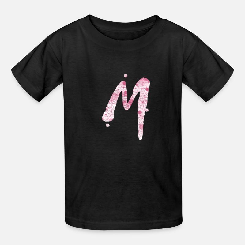 m - Kinder T-Shirt von Russell - Schwarz