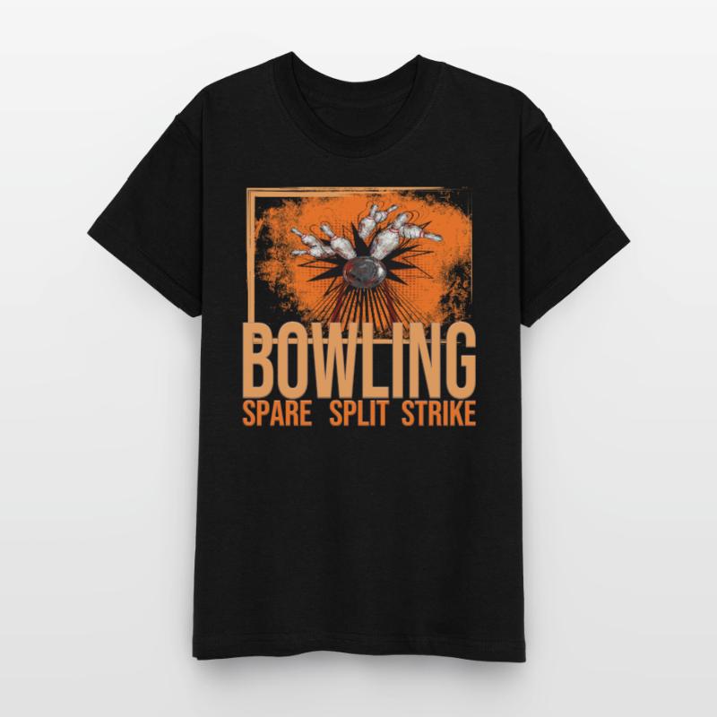 Bowling - Spare - Split - Strike Kinder T-Shirt von Russell