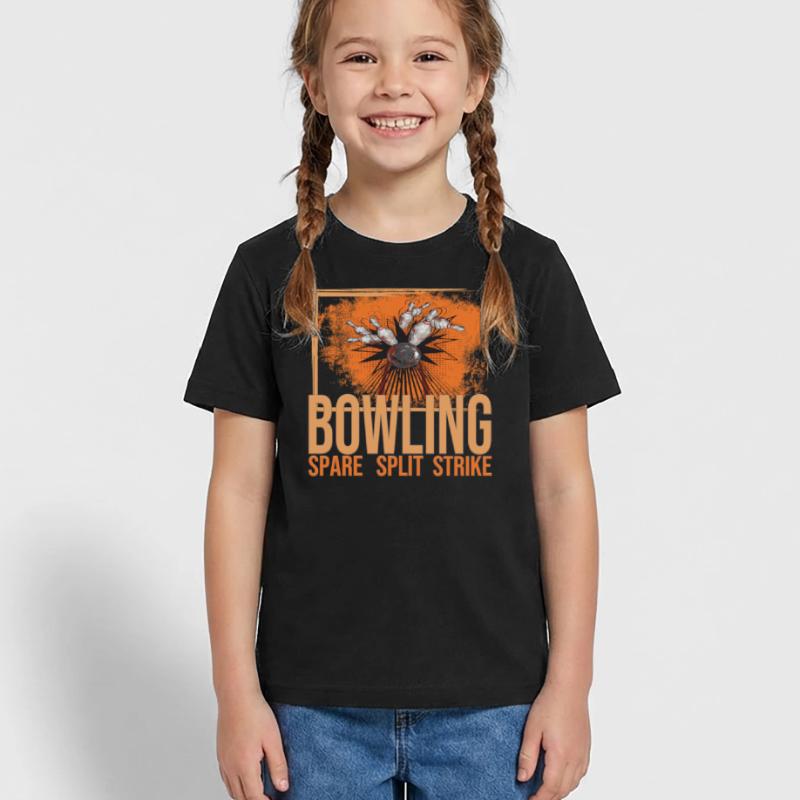 Bowling - Spare - Split - Strike Kinder T-Shirt von Russell
