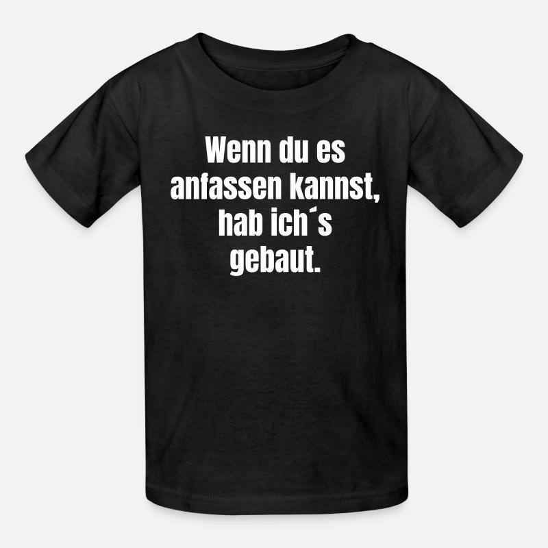 Chemise Touchable Structure - T-shirts Russell Enfant - noir
