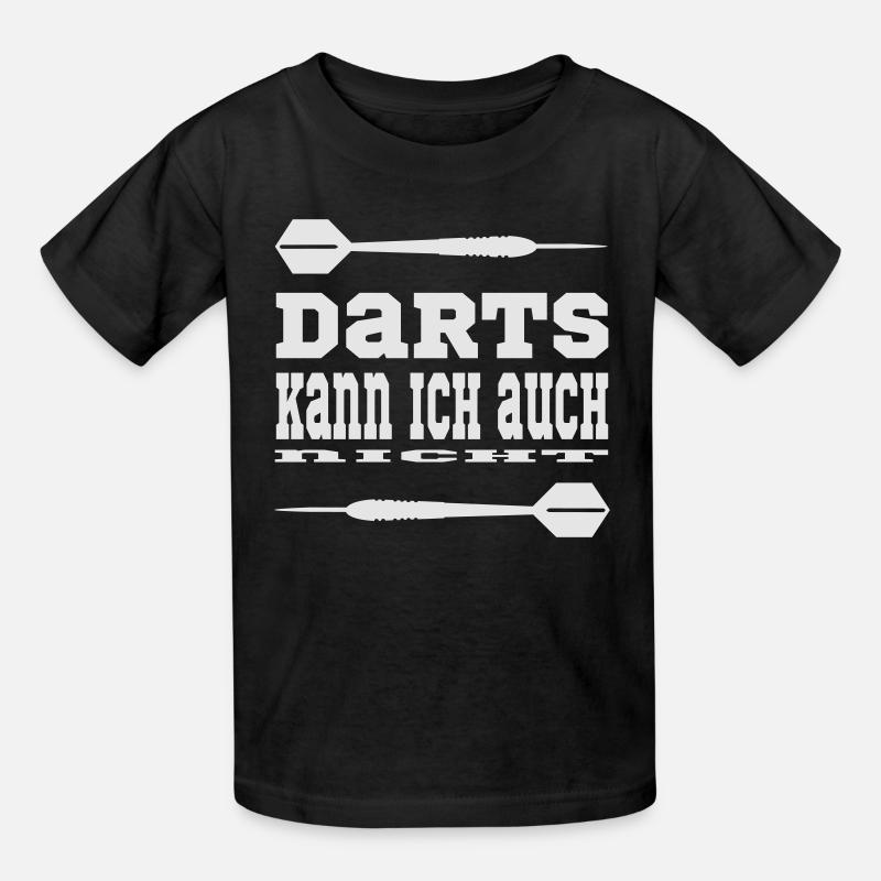Darts Player - Kids T-Shirt by Russell - black