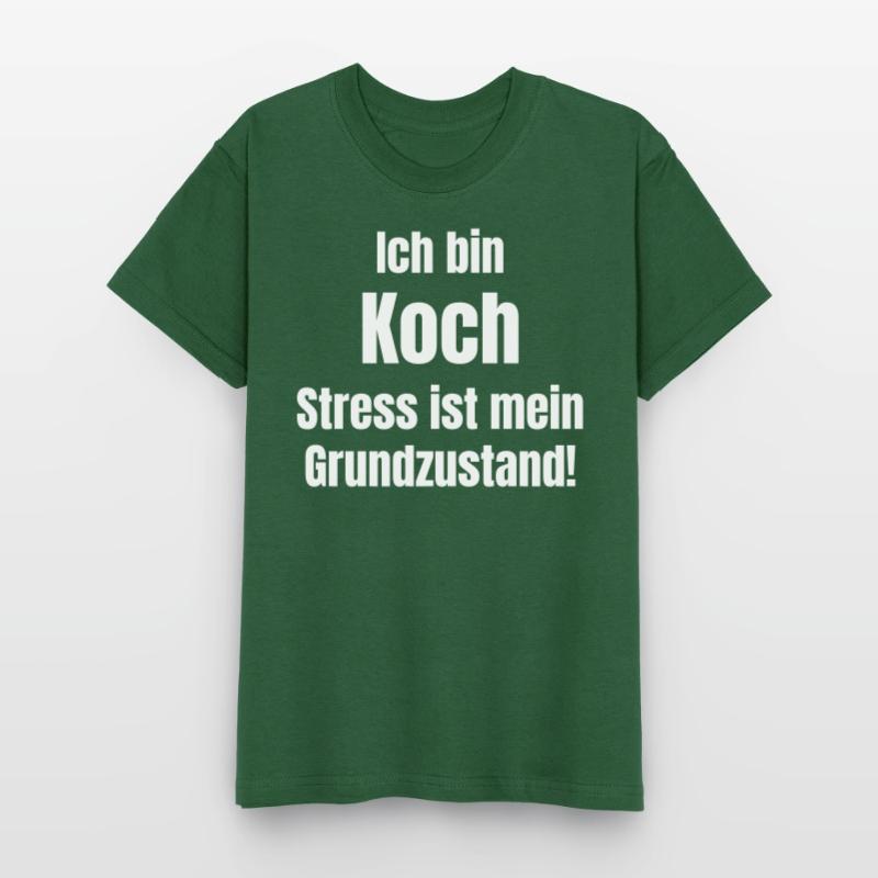 Chef Stress Basic Condition Kids T-Shirt by Russell
