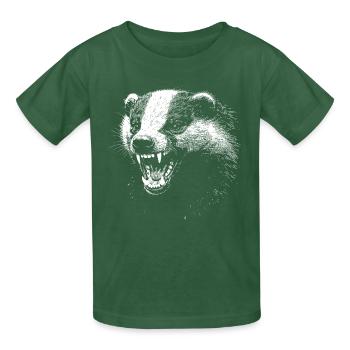 Das - Kinderen T-shirt - bottlegreen - Voor - AI Model Kid Male (0cm)