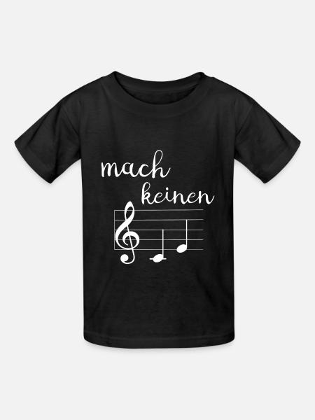 mach keinen terz - Kinder T-Shirt von Russell - Schwarz