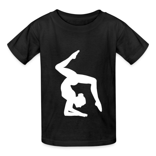 Acrogym-Single001White - Kinderen T-shirt