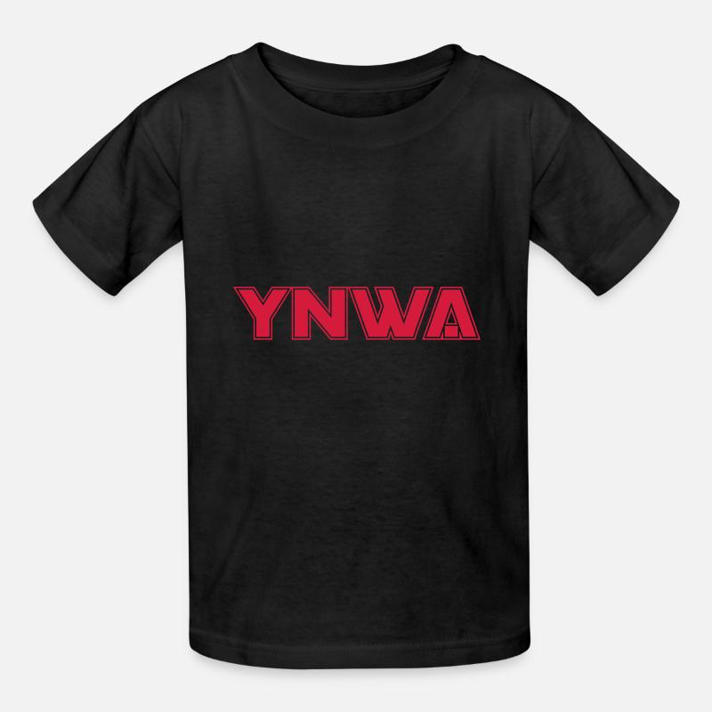 YNWA - Maglietta per bambini di Russell - nero