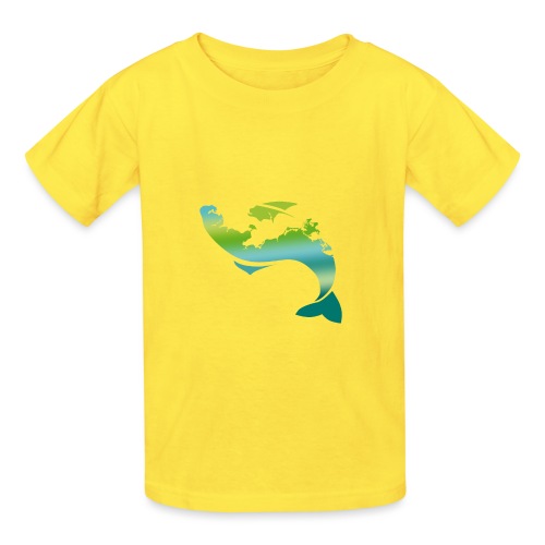 Küstenfisch - Kinder T-Shirt von Russell