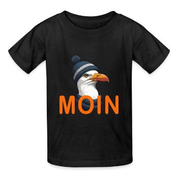 BONJOUR - T-shirts Russell Enfant - noir - Devant - AI Model Kid Male (0cm)