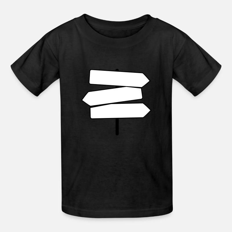 Même décrit comblent - T-shirts Russell Enfant - noir