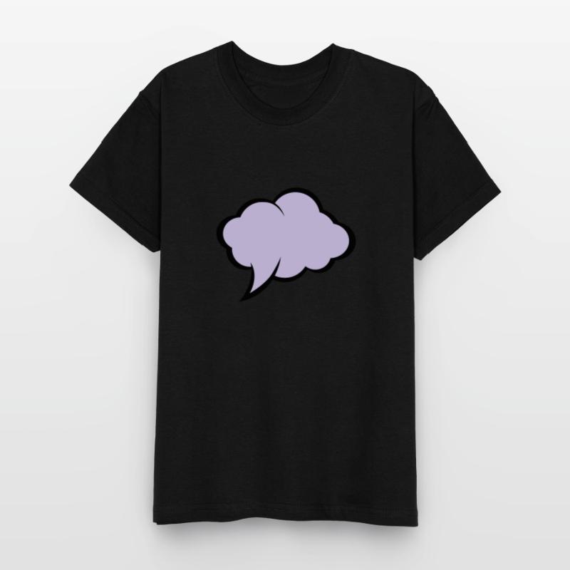 Comic speech bubble Kids T-Shirt by Russell