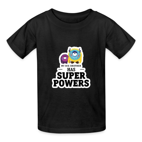 Mein großer Bruder hat Superkräfte - Kinder T-Shirt von Russell