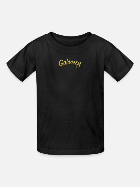 Goldstern - Kinder T-Shirt von Russell - Schwarz