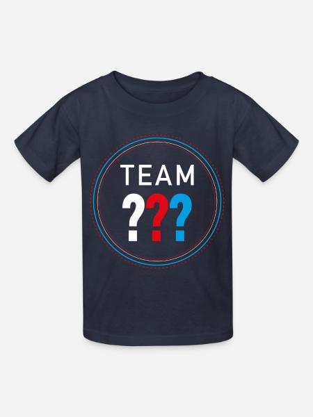 Die Drei ??? Team Drei Fragezeichen - Kinder T-Shirt von Russell - Navy