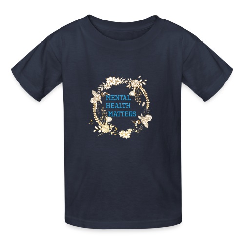 Mental Health Matters - Kids T-Shirt by Russell
