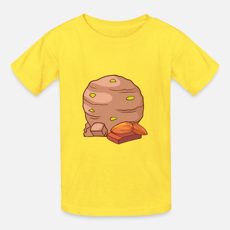 Eis Speiseeis Eiskrem Eiscreme Kugeleis Eisbecher - Kinder T-Shirt von Russell - Gelb