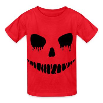 halloween costume - Kids T-Shirt by Russell - red - Front - AI Model Kid Male (0cm)