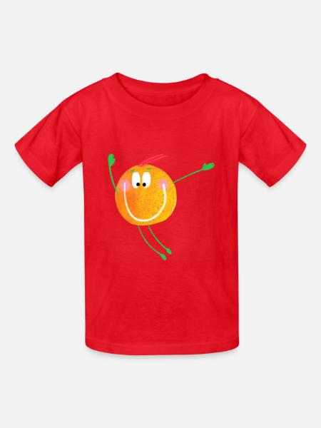 Knubbel Nr.2 - Kinder T-Shirt von Russell - Rot