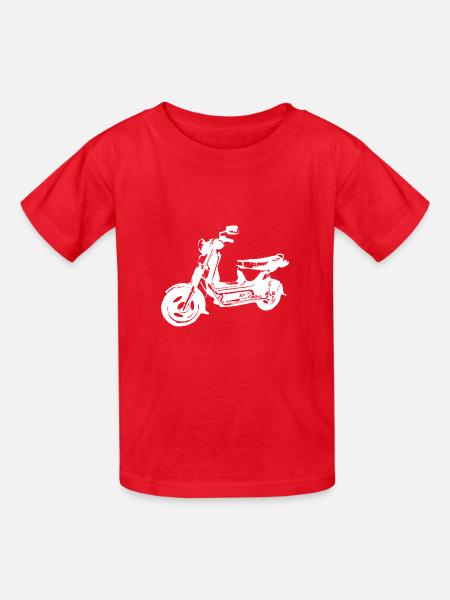 Simson SR50 - Kinder T-Shirt von Russell - Rot