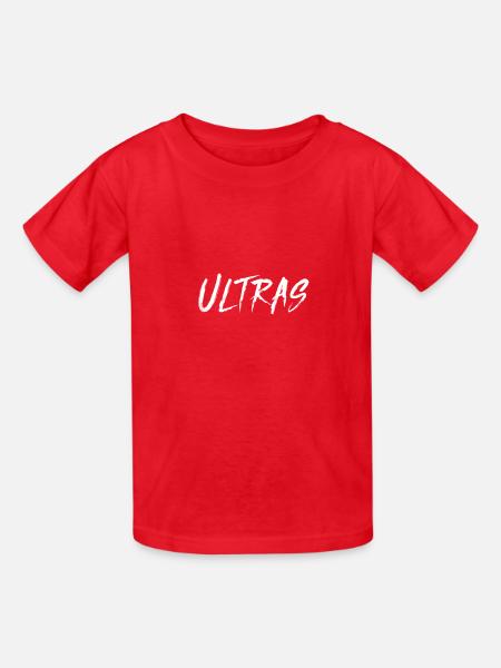 Ultras - Kinder T-Shirt von Russell - Rot