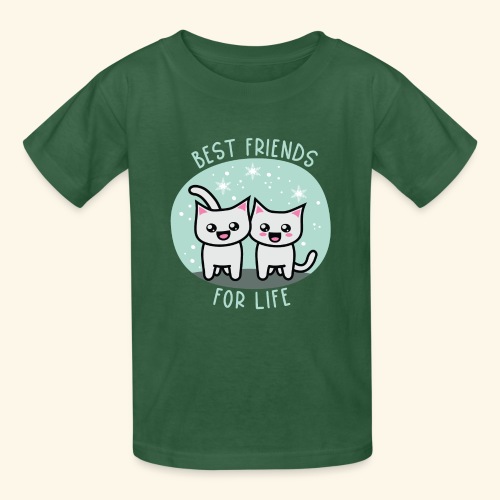 Best friends for life - Kinder T-Shirt von Russell