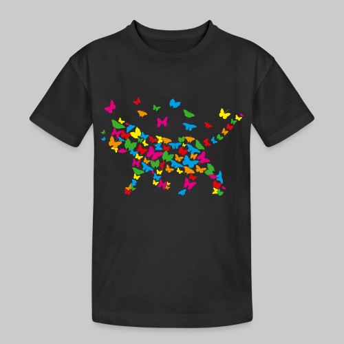 chat-papillon - T-shirt coton épais ado