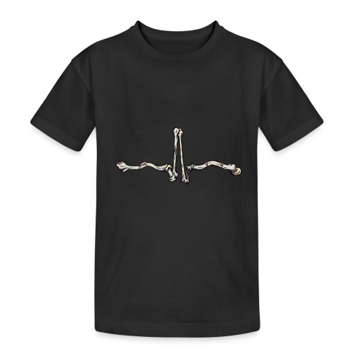 Bone ECG - Teenager Heavy Cotton T-Shirt