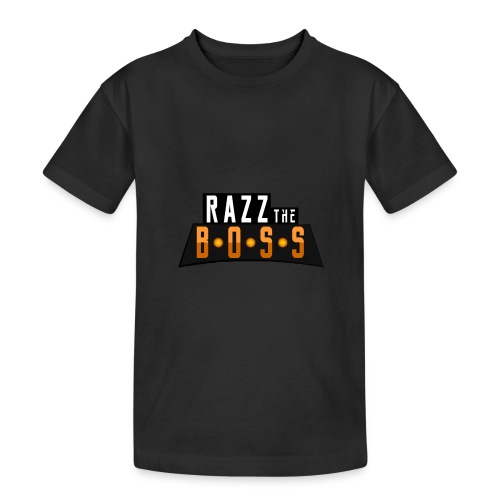 RazzTheBoss - Tung bomulls-T-shirt tonåringar