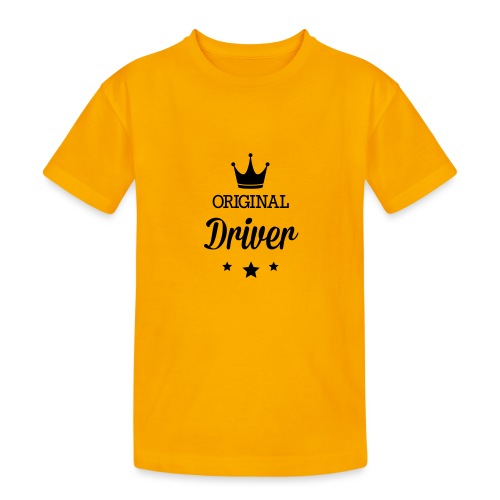 Original drei Sterne Deluxe Fahrer - Teenager Heavy Cotton T-Shirt