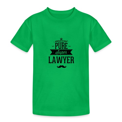 100 Prozent super Anwalt - Teenager Heavy Cotton T-Shirt
