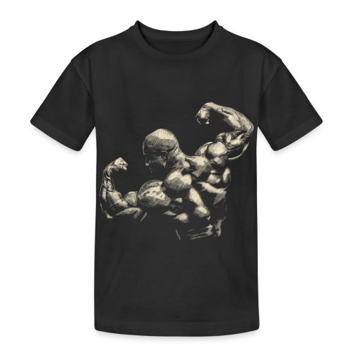 Bodybuilding - Teenager Heavy Cotton T-Shirt