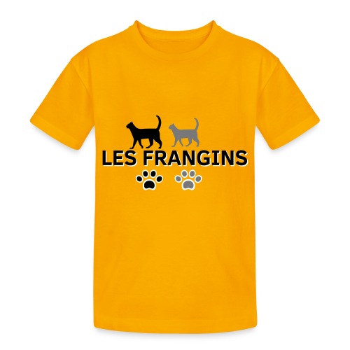Les FRANGINS - T-shirt coton épais ado
