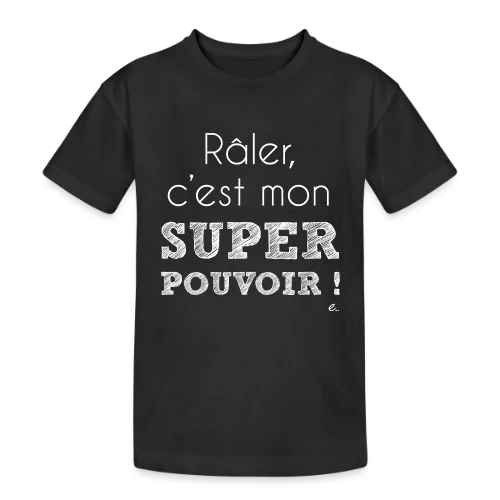Mon Super Pouvoir : Révélez Votre Force Intérieure - T-shirt coton épais ado