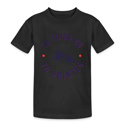 T-Shirt Pétanque: Tu Tires ou Tu Pointes? - T-shirt coton épais ado
