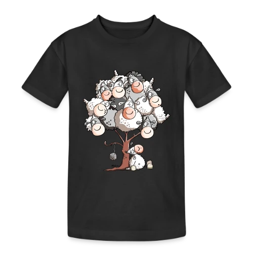 Petit Mouton Laineux Câlin - T-shirt coton épais ado