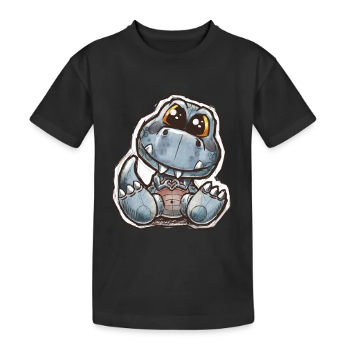 P'tit Dino Mignon - T-shirt coton épais ado