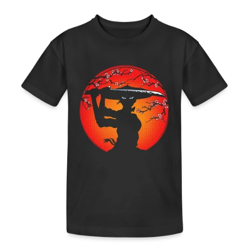Kunoichi Esprit Bushido - T-shirt coton épais ado