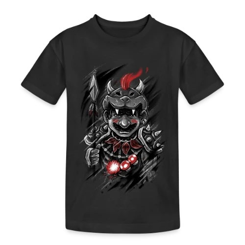 Guerrier Crâne Sauvage - T-shirt coton épais ado