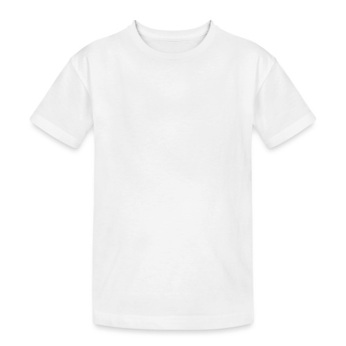 Koiro - Valkoinen Teksti - Teinien Heavy Cotton t-paita