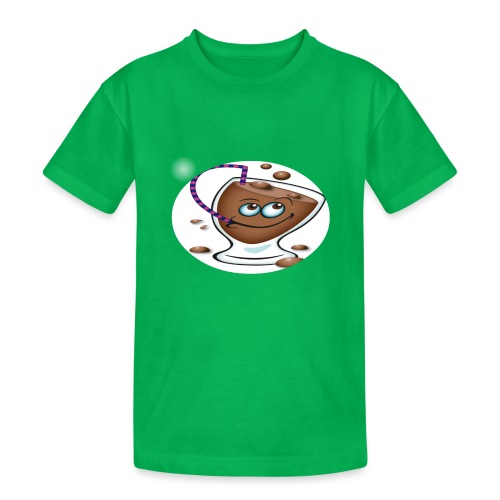 chocolate - Teenage Heavy Cotton T-Shirt