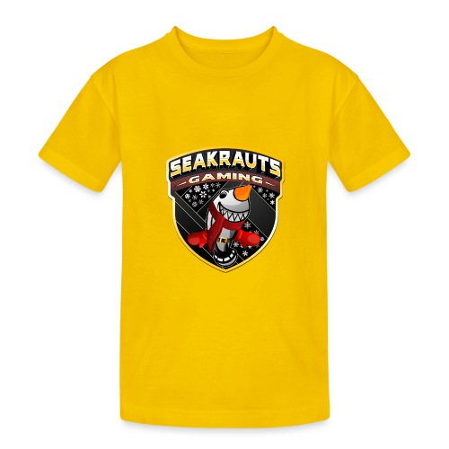 Seakrauts Winterlogo Karotte - Teenager Heavy Cotton T-Shirt