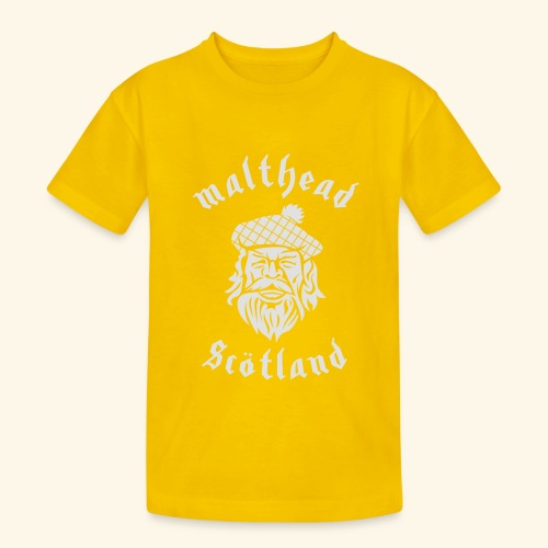 Whisky Malthead Scotland - Teenager Heavy Cotton T-Shirt