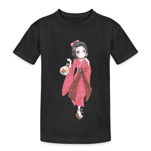 L'Univers des Mangas Japonais - T-shirt coton épais ado