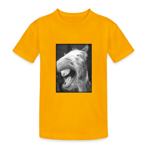 lachender Esel - Teenager Heavy Cotton T-Shirt