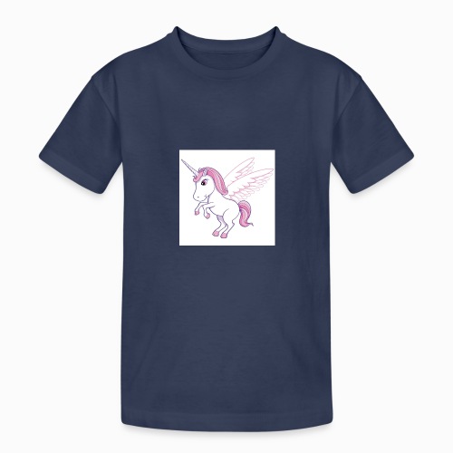 Petite licorne rose super mignonne!! - T-shirt coton épais ado