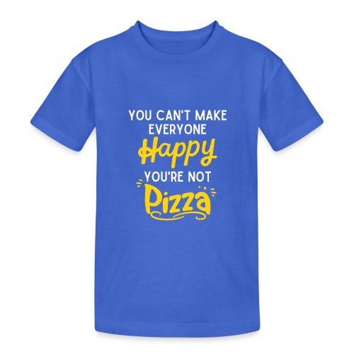 Happy Pizza - Teenager Heavy Cotton T-Shirt