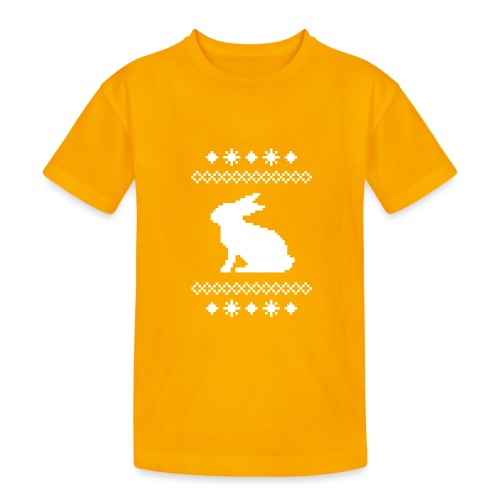 Norwegerhase hase kaninchen häschen bunny langohr - Teenager Heavy Cotton T-Shirt