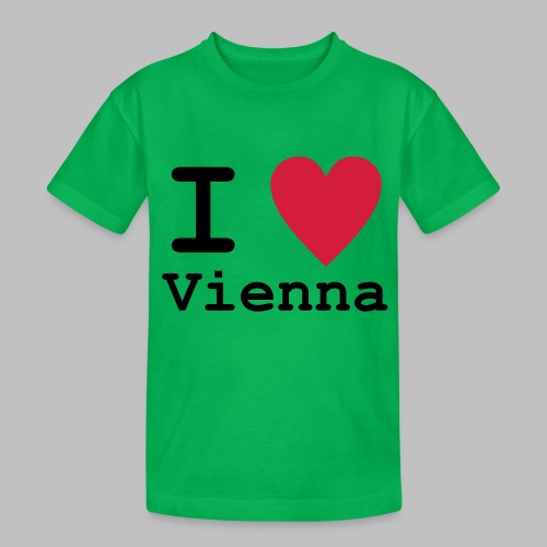 I Love Vienna - Teenager Heavy Cotton T-Shirt