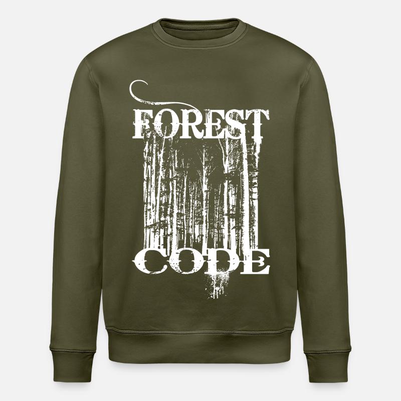 Code forestier - Sweat bio ROLLER Stanley/Stella Unisexe - kaki