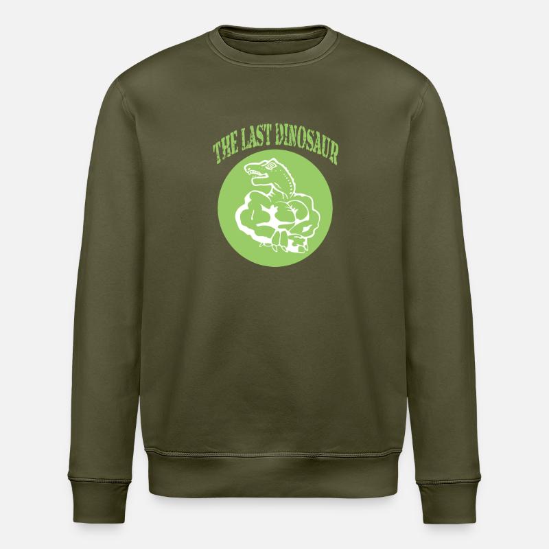 Der letzte Dino - Stanley/Stella Unisex Bio-Sweatshirt ROLLER - Khaki